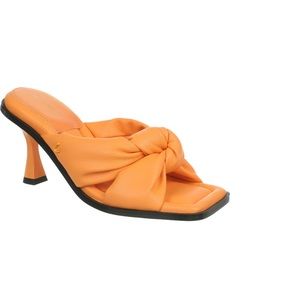 Gorgeous orange sandals by Sam Edelman! So comfy!!